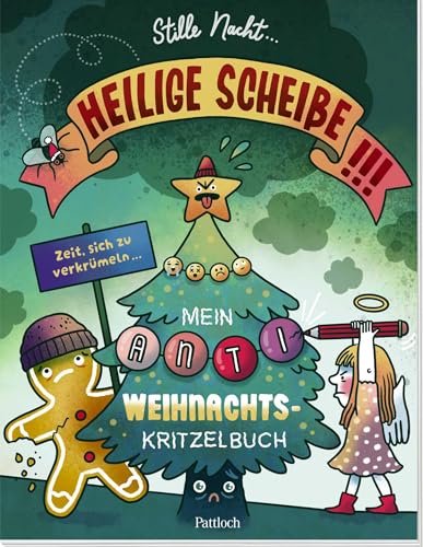 Stille Nacht, heilige Scheiße: Mein Anti-Weihnachts-Kritzelbuch | Lustiges Malbuch für Erwachsene. Eine kreative und witzige Auseinandersetzung mit den anstrengenden Seiten der Festtage Stille Nacht, heilige Scheiße: Mein Anti-Weihnachts-Kritzelbuch | Lustiges Malbuch für Erwachsene. Eine kreative und witzige Auseinandersetzung mit den anstrengenden Seiten der Festtage