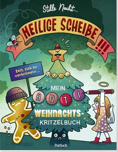 Stille Nacht, heilige Scheiße: Mein Anti-Weihnachts-Kritzelbuch | Lustiges Malbuch für Erwachsene. Eine kreative und witzige Auseinandersetzung mit den anstrengenden Seiten der Festtage Stille Nacht, heilige Scheiße: Mein Anti-Weihnachts-Kritzelbuch | Lustiges Malbuch für Erwachsene. Eine kreative und witzige Auseinandersetzung mit den anstrengenden Seiten der Festtage