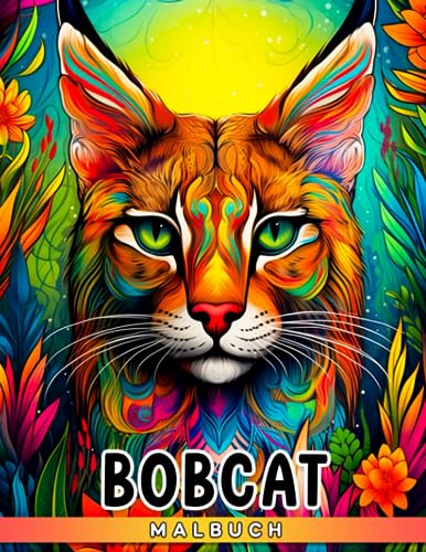 Bobcat Malbuch: Entspannende Malvorlagen für Kinder und Kleinkinder mit Lynx Rufus, mit 30 Illustrationen enthalten. Perfekt als Geschenk. von Independently published