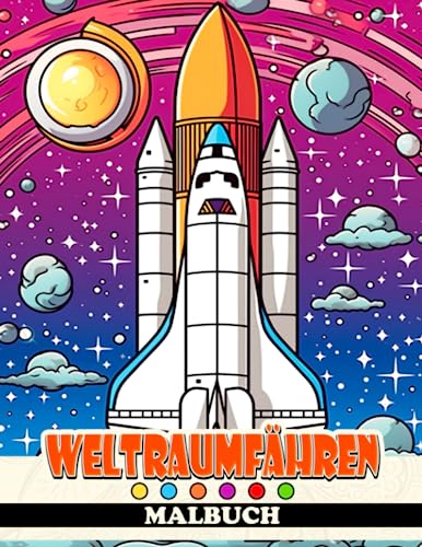 Malbuch für den Space Shuttle: 30 Weltraum-Illustrationen von hoher Qualität für alle Altersgruppen zum Zeichnen, perfekt zur Stressbewältigung, als Scherzgeschenke und als Wichtelgeschenke. von Independently published