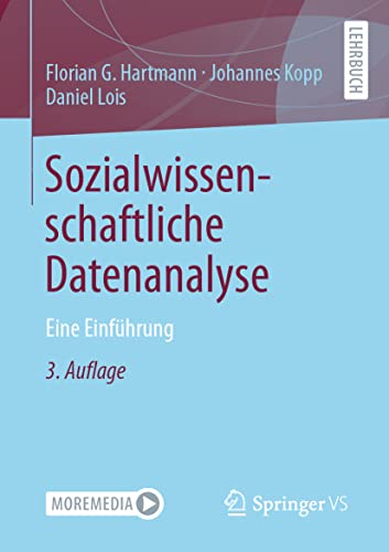 Sozialwissenschaftliche Datenanalyse: Eine Einführung von Springer VS
