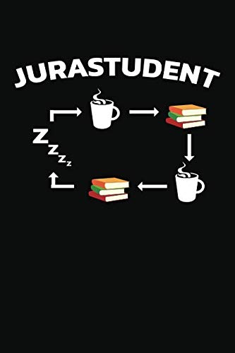 Jurastudent: Geschenk Notizbuch Mit 110 Linierten Seiten
