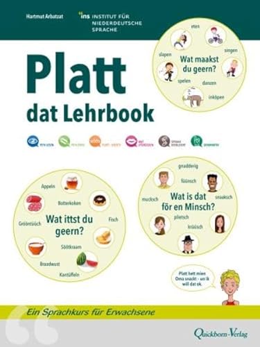 Platt - dat Lehrbook: Ein Sprachkurs für Erwachsene von Quickborn-Verlag