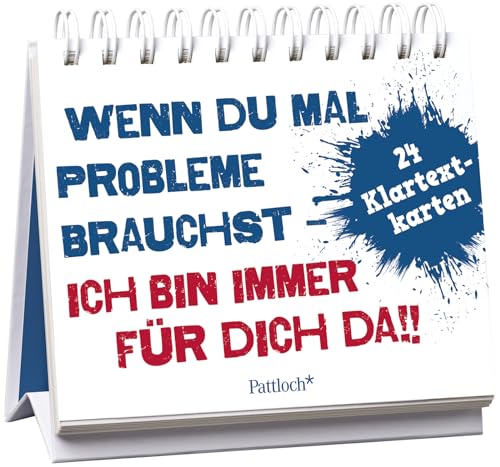 Wenn du mal Probleme brauchst: Ich bin immer für dich da!: Mit 24 Postkarten zum Heraustrennen Wenn du mal Probleme brauchst: Ich bin immer für dich da!: Mit 24 Postkarten zum Heraustrennen