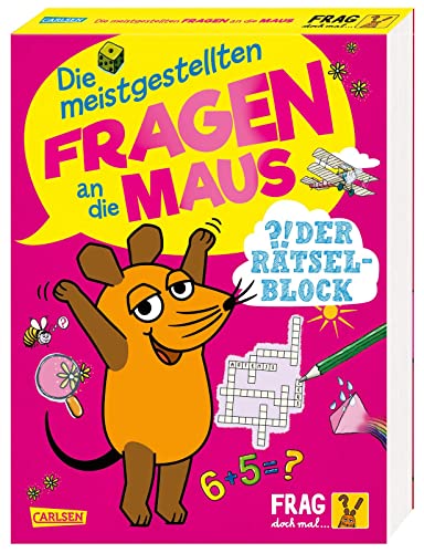 Frag doch mal ... die Maus: Die meistgestellten Fragen an die Maus - Der Rätselblock Frag doch mal ... die Maus: Die meistgestellten Fragen an die Maus - Der Rätselblock