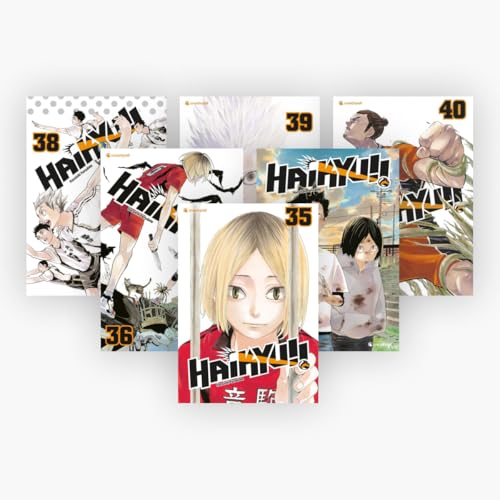 Haikyu!! Band 35-40 plus 1 exklusives Postkartenset