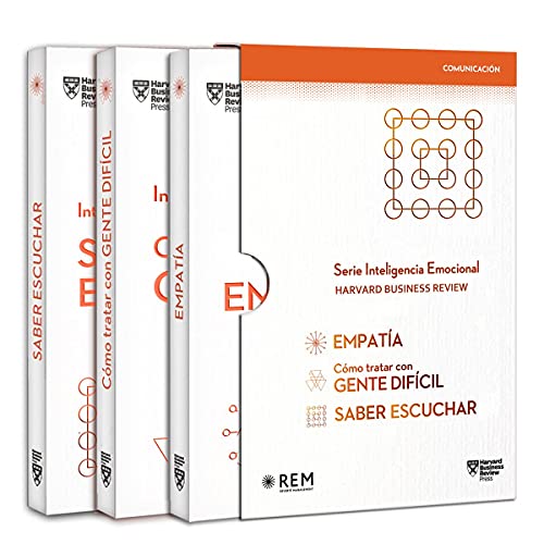 Estuche Comunicación I.E. (Empatía, Gente difícil, Saber escuchar): Serie Inteligencia Emocional HBR. Estuche 3 Vols.