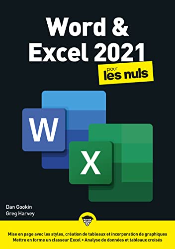 Word et Excel 2021 Mégapoche Pour les Nuls von POUR LES NULS