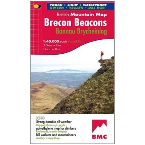 Brecon Beacons (British Mountain Map)