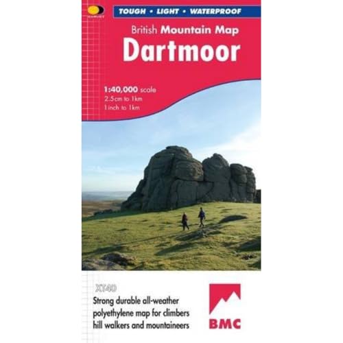 Dartmoor (British Mountain Map) von Harvey Map Services Ltd