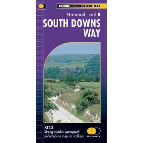 South Downs Way: National Trail (Trail Map XT40) von Harvey Map Services Ltd