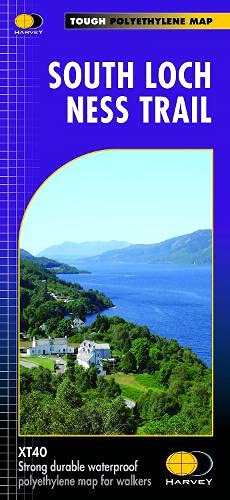 South Loch Ness Trail: And Trail of the Seven Lochs (Trail Map XT40) von Harvey Map Services Ltd