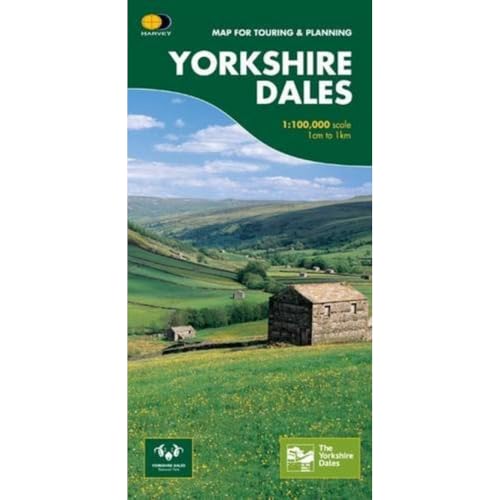 Yorkshire Dales: Map for Touring and Planning