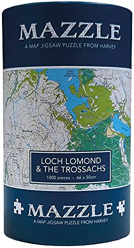 Loch Lomond & Trossachs Mazzle - The Map Puzzle from Harvey von Harvey Maps