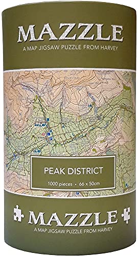 Peak District Mazzle (Map Jigsaw Puzzle)