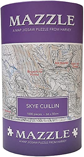Skye Cuillin Mazzle (Map Jigsaw Puzzle)