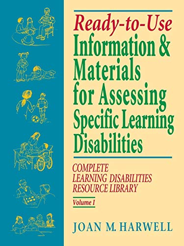 Ready-to-Use Information and Materials for Assessing Specific Learning Disabilities: Complete Learning Disabilities Resource Library, Volume I (Ready-To-Use (Jossey-Bass), Band 1) von JOSSEY-BASS