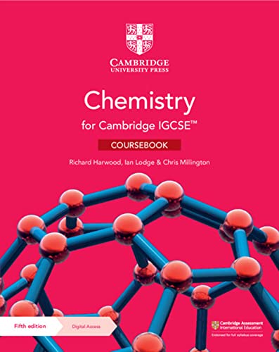 Cambridge Igcse Chemistry Coursebook + Digital Access 2 Years (Cambridge International Igcse)