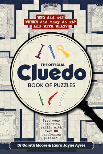 Cluedo Book of Puzzles: NEW for 2025 the official gift book for fans of the classic, iconic murder mystery game! von Expanse