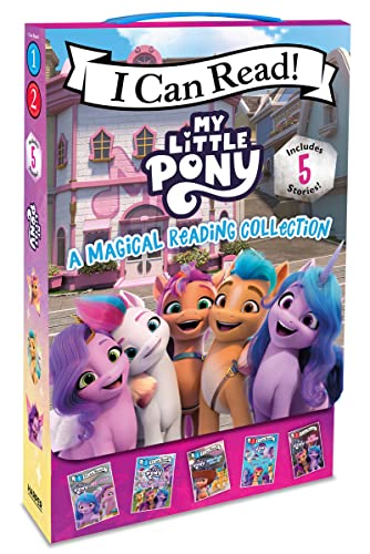 My Little Pony: A Magical Reading Collection 5-Book Box Set: Ponies Unite, Izzy Does It, Meet the Ponies of Maritime Bay, Cutie Mark Mix-Up, A New Adventure (I Can Read Level 1) von HarperCollins