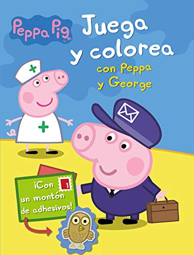 Peppa Pig. Cuaderno de actividades - Juega y colorea con Peppa y George: (Incluye adhesivos) (Altea) von BEASCOA