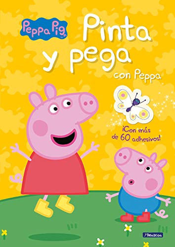 Peppa Pig. Cuaderno de actividades - Pinta y pega con Peppa: (Incluye adhesivos) (Altea) von BEASCOA