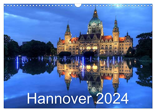 Hannover 2024 (Wandkalender 2024 DIN A3 quer), CALVENDO Monatskalender