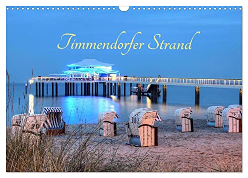 Timmendorfer Strand (Wandkalender 2024 DIN A3 quer), CALVENDO Monatskalender