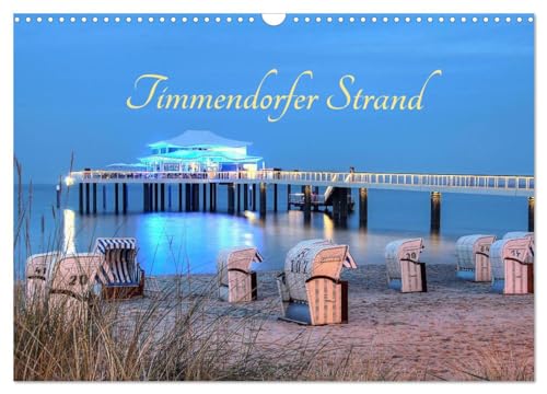 Timmendorfer Strand (Wandkalender 2025 DIN A3 quer), CALVENDO Monatskalender: Ein fotografischer Ausflug durch Timmendorf / Niendorf an der Ostsee von Calvendo