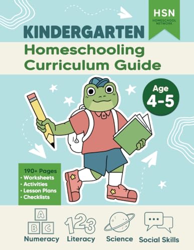 Home Education Curriculum: Kindergarten: Full Homeschooling Guide von Independently published