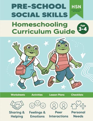 Homeschooling Curriculum Guide: Social Skills: Full social skills learning and worksheets book von Independently published
