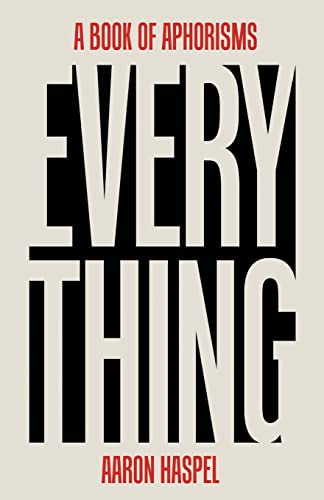 Everything: A Book of Aphorisms von Good Books