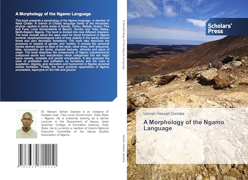 A Morphology of the Ngamo Language: DE von Scholars' Press