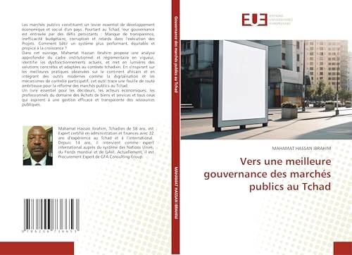 Vers une meilleure gouvernance des marchés publics au Tchad von Éditions universitaires européennes