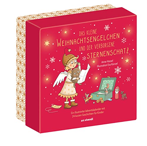 Das kleine Weihnachtsengelchen und der verborgene Sternenschatz: Kinder-Adventskalender mit 24 kurzen Geschichten für Kinder ab 3 Jahren zum Lesen und Vorlesen von Ars Vivendi