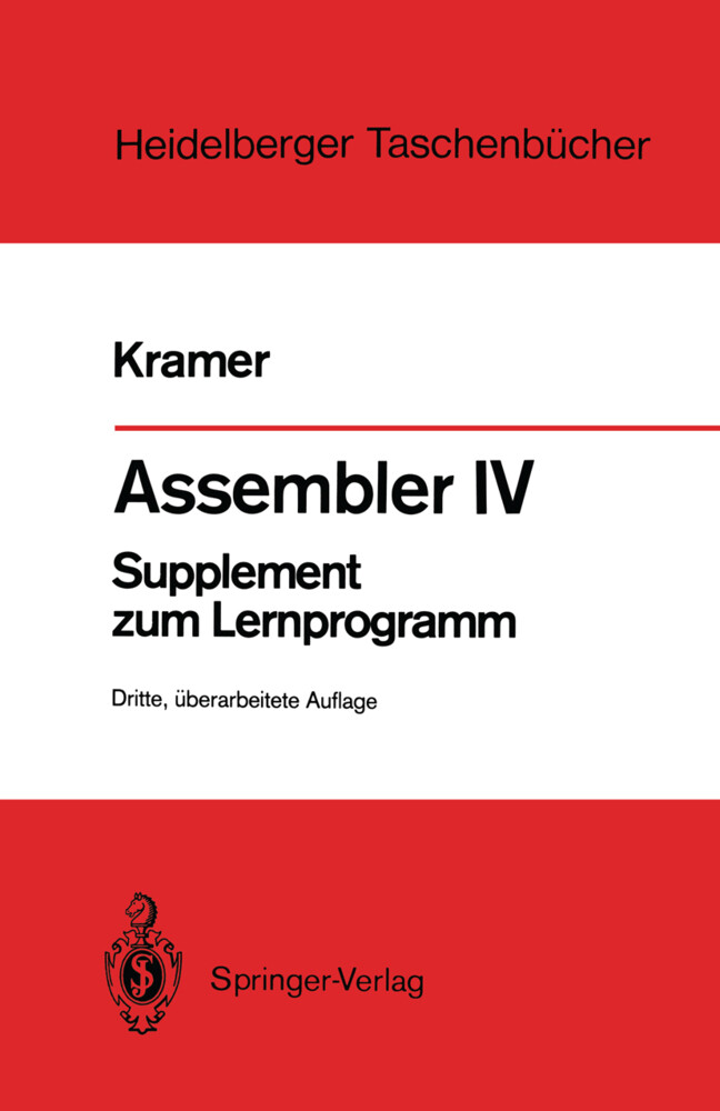 Assembler IV von Springer Berlin Heidelberg