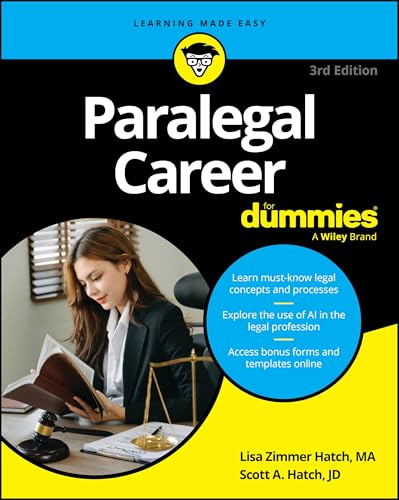Paralegal Career For Dummies (For Dummies (Career/Education)) von For Dummies