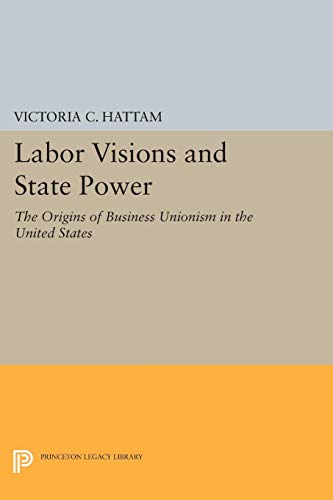 Labor Visions and State Power: The Origins of Business Unionism in the United States (Princeton Studies in American Politics : Historical, Internati)