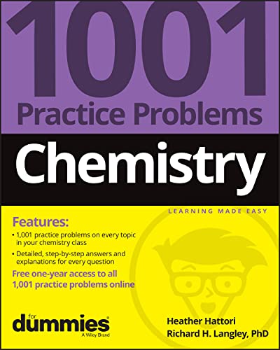 Chemistry: 1001 Practice Problems For Dummies (+ Free Online Practice) von For Dummies