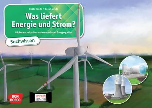 Was liefert Energie und Strom? Bildkarten zu fossilen und erneuerbaren Energiequellen. Kamishibai Bildkartenset: Entdecken - Erzählen - Begreifen: ... Erzähltheater (Sachwissen für das Kamishibai) von Don Bosco Medien