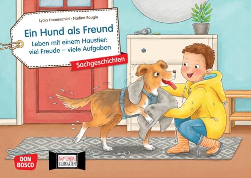 Ein Hund als Freund. Leben mit einem Haustier: viel Freude – viele Aufgaben. Kamishibai Bildkartenset: Entdecken - Erzählen - Begreifen: ... (Sachgeschichten für unser Erzähltheater) von Don Bosco Medien