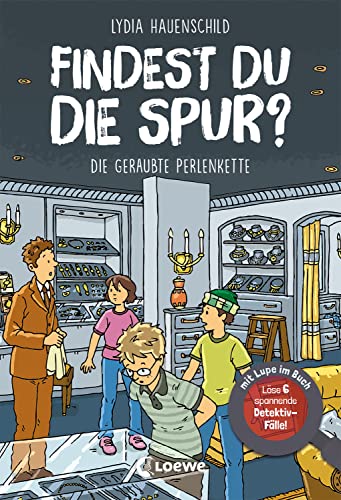 Findest du die Spur? - Die geraubte Perlenkette: Löse 6 spannende Detektiv-Fälle! - mit Lupe im Buch - Finde die Lösung in spannenden Suchbildern - Für Kinder ab 8 Jahren Findest du die Spur? - Die geraubte Perlenkette: Löse 6 spannende Detektiv-Fälle! - mit Lupe im Buch - Finde die Lösung in spannenden Suchbildern - Für Kinder ab 8 Jahren