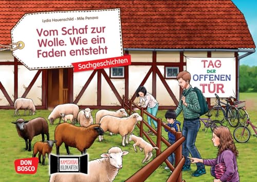 Vom Schaf zur Wolle. Wie ein Faden entsteht. Kamishibai Bildkartenset.: Für Kita-Projekte & den Sachunterricht in derGrundschule. (Sachgeschichten für unser Erzähltheater)