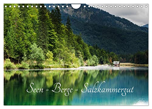 Seen - Berge - Salzkammergut (Wandkalender 2025 DIN A4 quer), CALVENDO Monatskalender von CALVENDO