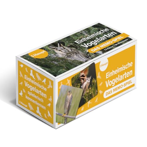 Haupt Verlag Einheimische Vogelarten – das Memo-Spiel von Haupt Verlag AG