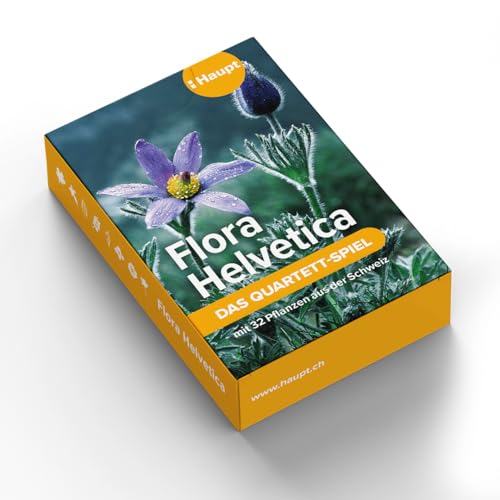 Haupt Verlag Flora Helvetica – das Quartett-Spiel: mit 32 Pflanzen aus der Schweiz