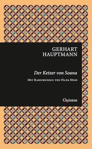 Der Ketzer von Soana: Mit Radierungen von Hans Meid, mit einem Nachwort von Stefan Rohlfs (Erkneraner Ausgabe: Gerhart-Hauptmann-Reihe)