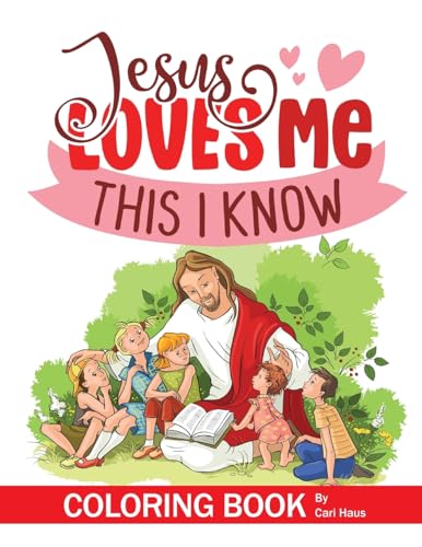 Jesus Loves Me Coloring Book von Feather Trail Press