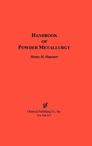 Handbook of Powder Metallurgy
