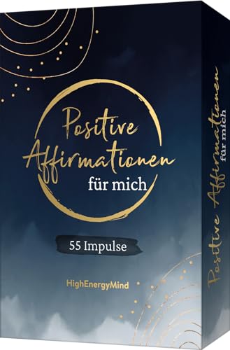 55 positive Affirmationen für mich: Liebevolle Impulse für mehr Glück, Selbstliebe, Achtsamkeit. Karten in edlem Design. Schönes Geschenk zu Geburtstag, Weihnachten, Ostern 55 positive Affirmationen für mich: Liebevolle Impulse für mehr Glück, Selbstliebe, Achtsamkeit. Karten in edlem Design. Schönes Geschenk zu Geburtstag, Weihnachten, Ostern